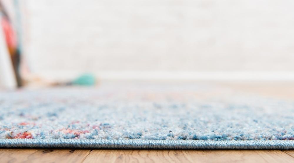 Devan - Rainbow Square-Pattern Rug