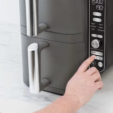 Double-Drawer XL Air Fryer 9.5L