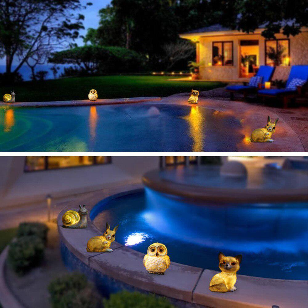 Forest Animals LED Garden Lights