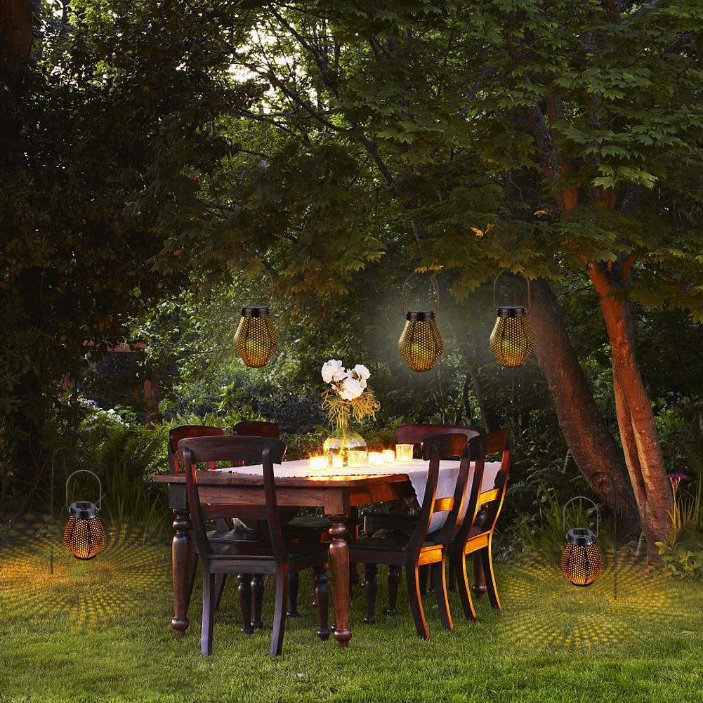 Zaid - Solar Outdoor Shadow Lantern