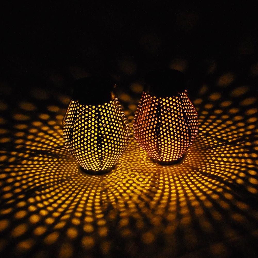 Zaid - Solar Outdoor Shadow Lantern